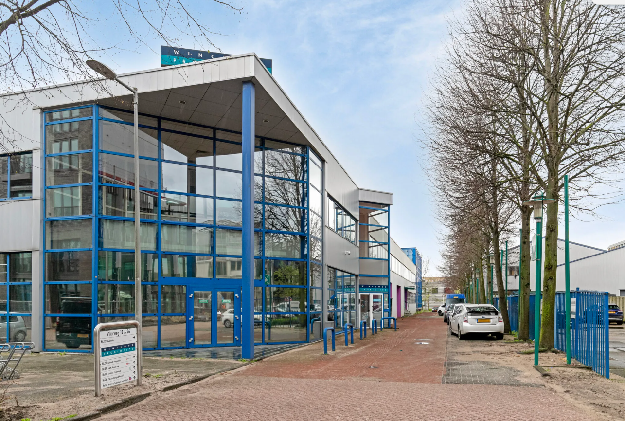 The Elovolve office building on Vlierweg in Amsterdam