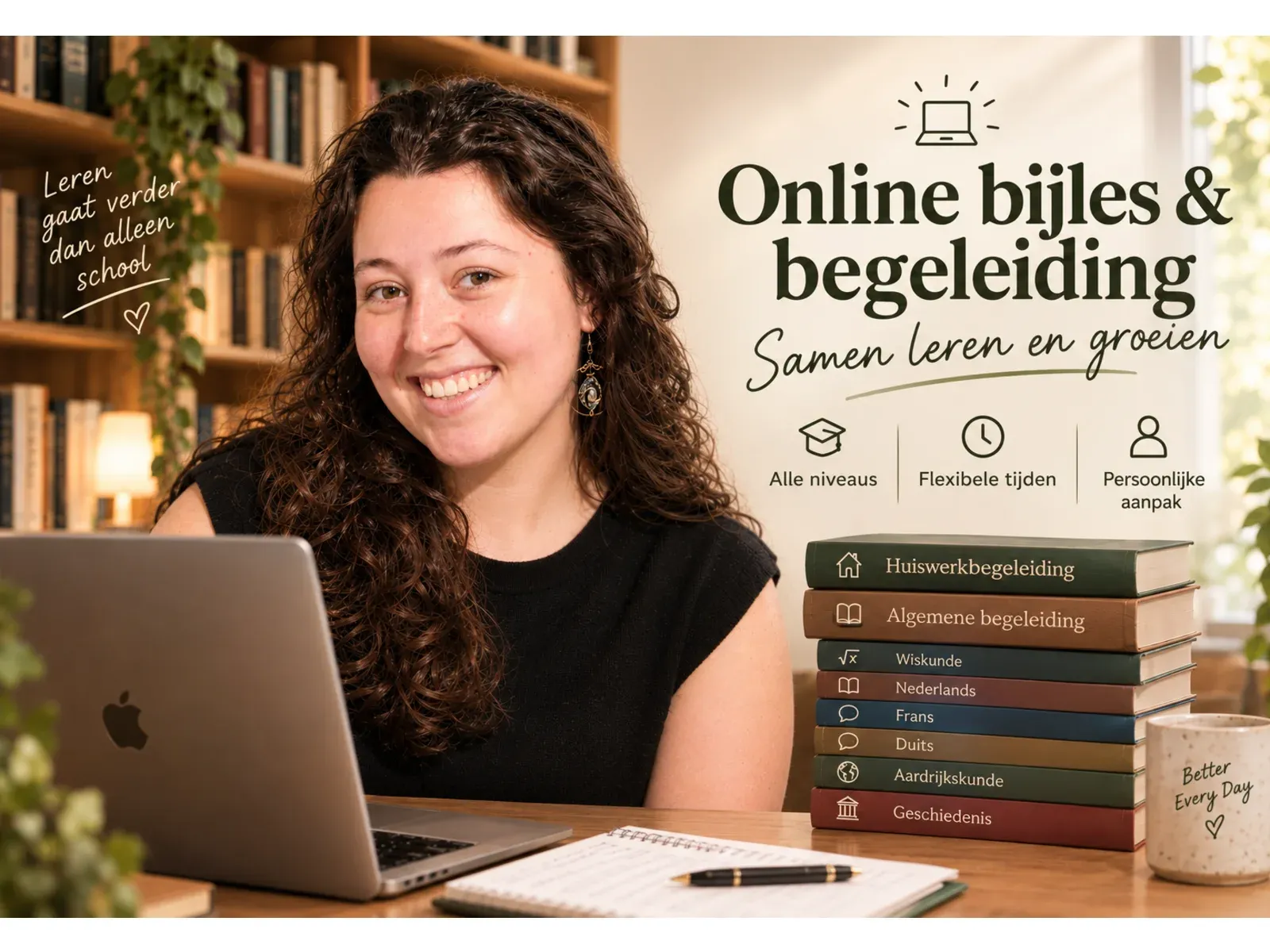 Huiswerkbegeleiding en algemene ondersteuning